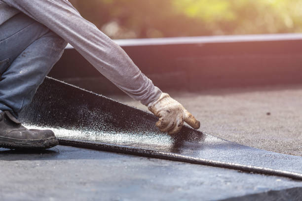 Professional Waterproofing technician working in Otsego, MN